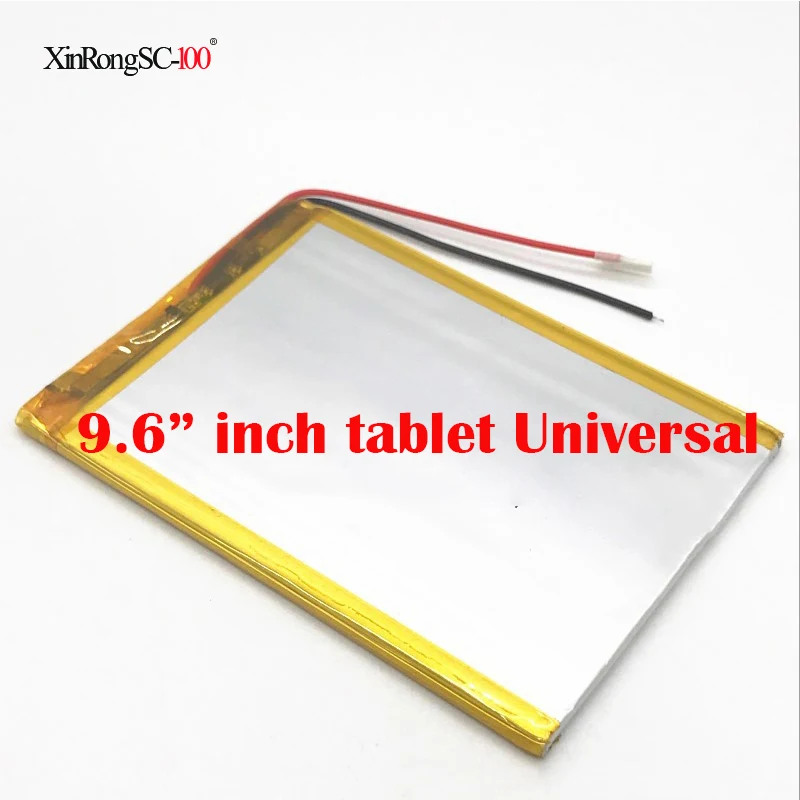 

For 9.6" Irbis TZ960/TZ961/TZ962/TZ963/TZ964/TZ965/TZ967/TZ968/TZ969 Tablet Battery inner 6000mah 3.7V Polymer li-ion