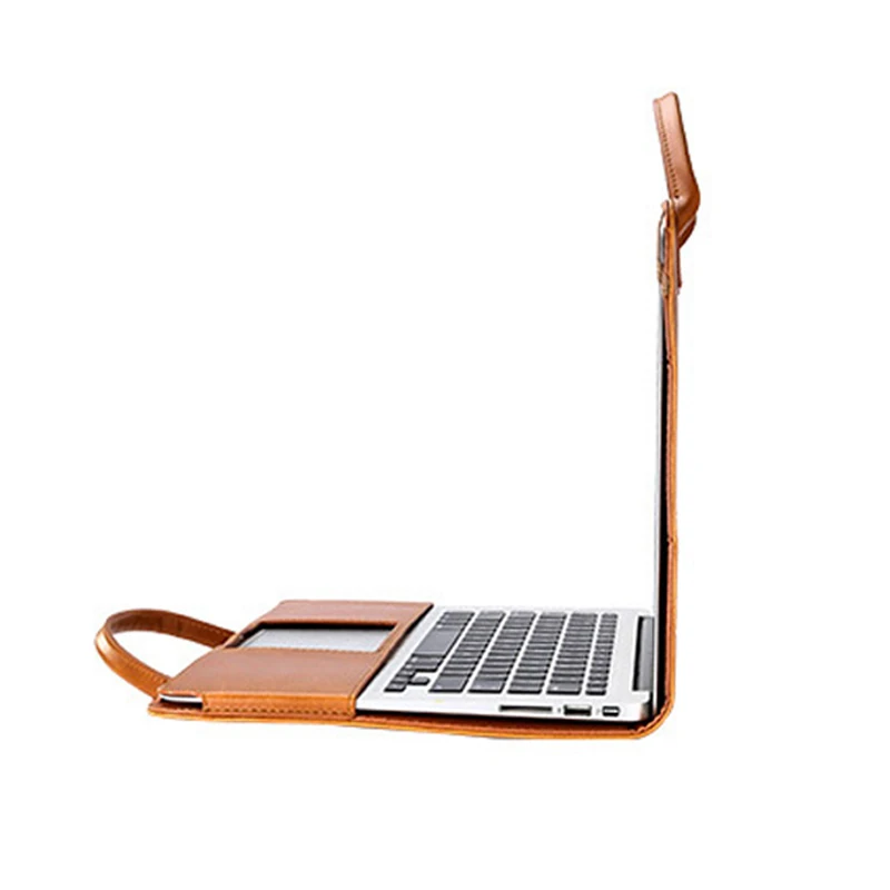 Модная сумка из искусственной кожи для ноутбука Macbook Air Pro retina 11 12 13 15 4 Mac book 3 Touch Bar