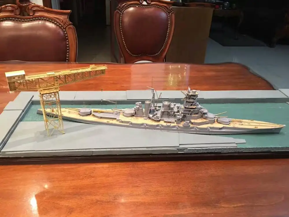 1/350 Scale WWII Scene Series IJN 150 tons Giant Crane Suitable For Nagasaki Naval Dock 5