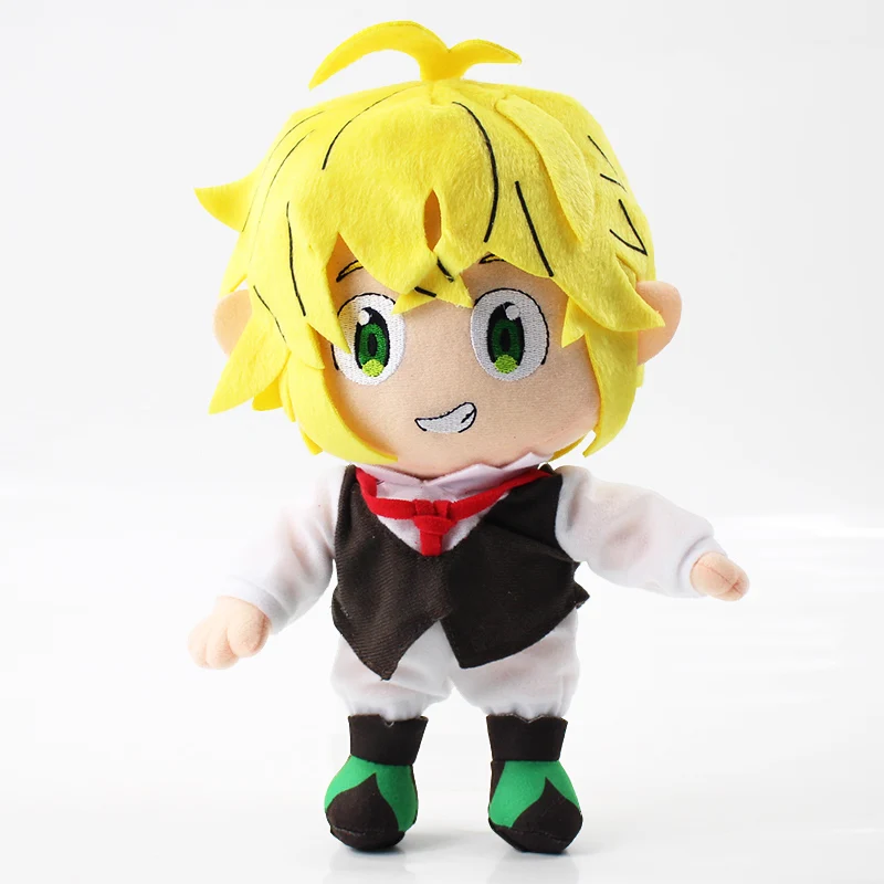 Плюшевая игрушка Meliodas Ban Hawk Pig Dragon's Wrath Fox's Greed мягкая кукла с животными - Цвет: 30cm Meliodas