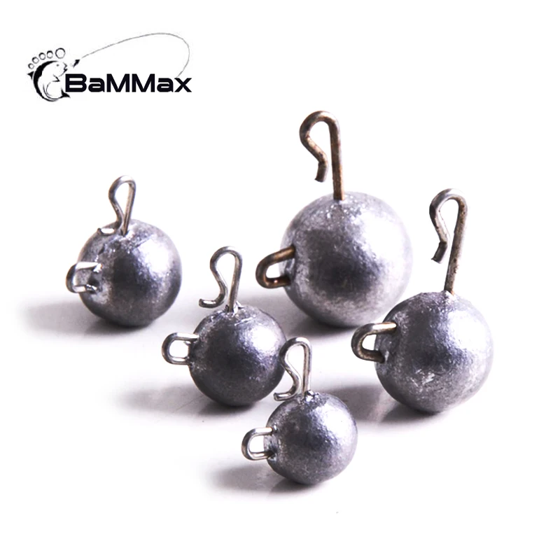 BamMax 5pcs/lot 2.8g 3.8g 4.8g Universal counterweight Round head jig lead Suitable for crank hook carp fishing tackle pesca BamMax 5pcs/lot 2.8g 3.8g 4.8g Universal counterweight Round head jig lead Suitable for crank hook carp fishing tackle pesca