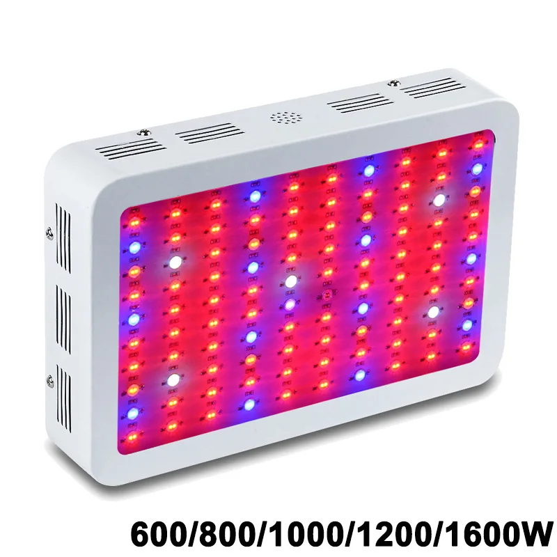 

1pcs 600W 800W 1000W 1200W 1600W Full Spectrum LED Grow Light indoor plants flower seedling Lamps for grow tent box green house