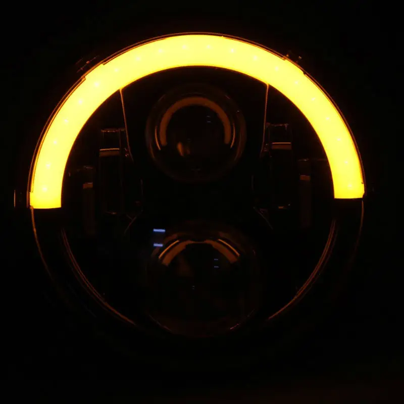 7Inch Daymaker led headlight Black8800
