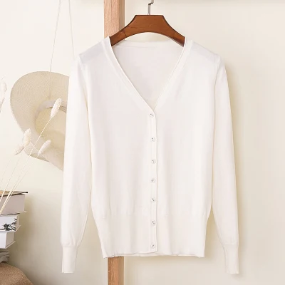 6xl 5xl Girl Casual Button Knitted Cardigan Autumn Korean Women Loose Solid Color V-Neck Design Sweater Jacket Pink Beige 6xl 5xl Girl Casual Button Knitted Cardigan Autumn Korean Women Loose Solid Color V-Neck Design Sweater Jacket Pink Beige