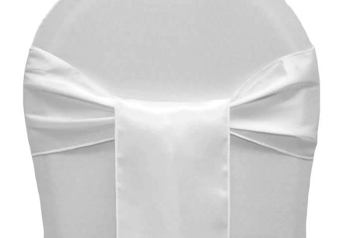 white 1 шт. " x 108" Атласное кресло Sashs 15x275 см атласные чехлы для стульев банты Свадебная вечеринка, украшения для гостиничный Банкетный стул Декор - Цвет: white
