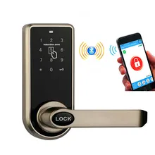 Bluetooth Smart Electronic Keyless Keypad Home Entry Door Lock with Smartphone Controlled for Hotel and Apartment Compatible