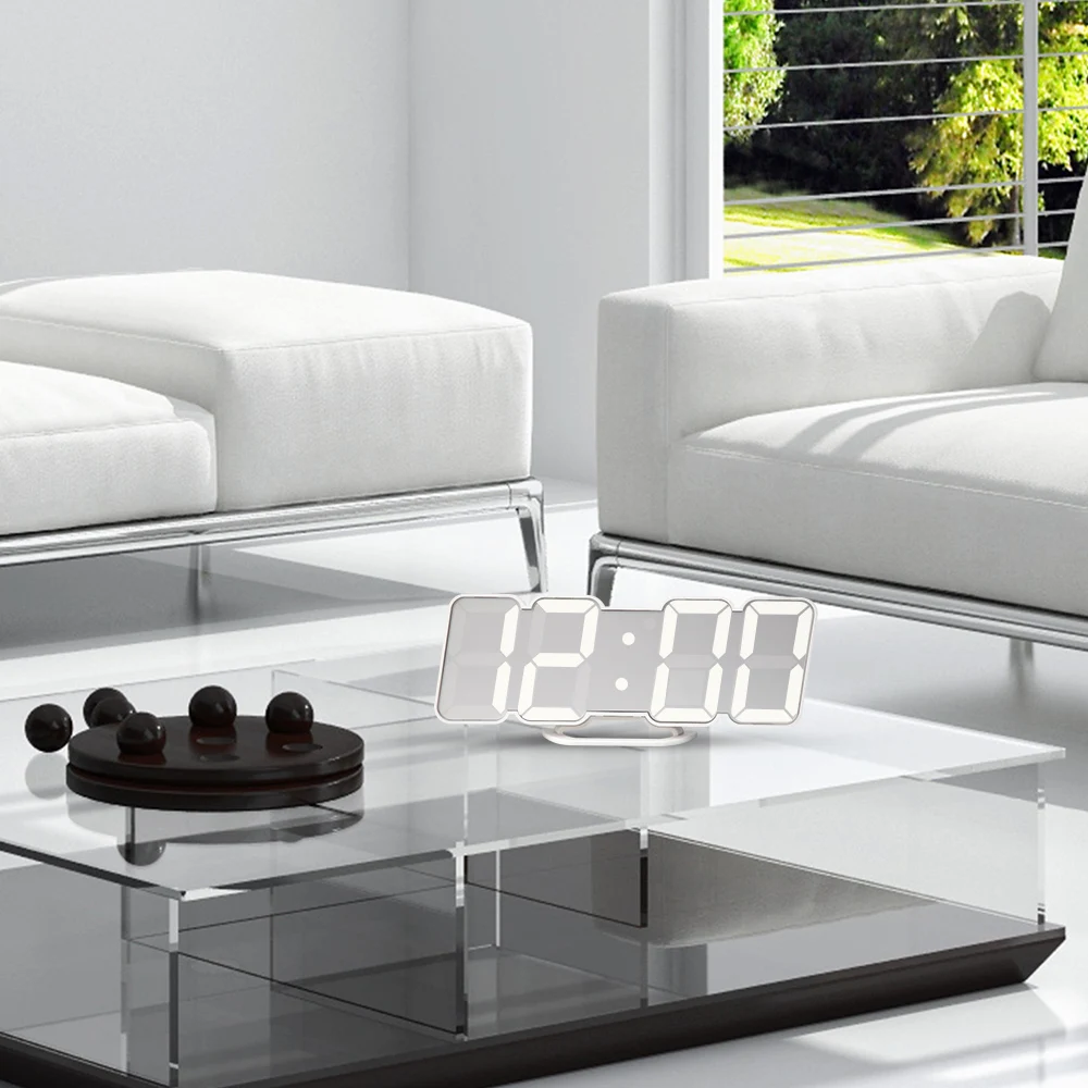 Творческий дистанционное управление 3D светодиодный цифровой светодиодный настенные часы для кухни с 115 цвета изменить ночник Magic настольные часы настенные электронные декоративные механизм для дома часов домашние