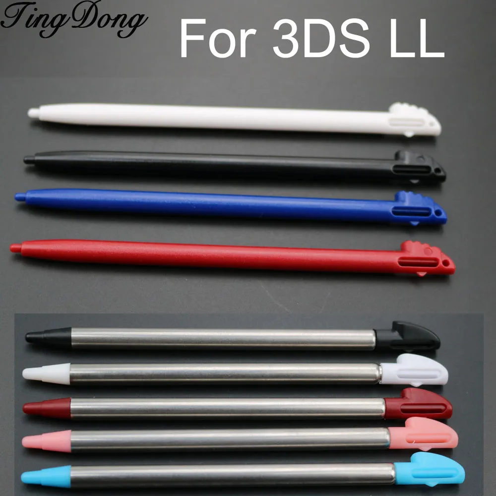 

TingDong 1pc Multi-Color Plastic Touch Screen Pen Stylus Portable Pen Pencil Touchpen Set for Nintendo For 3DS XL LL Accessory