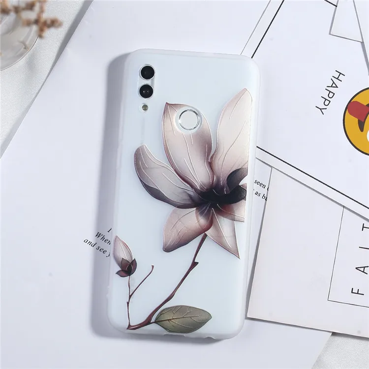 Для Xiaomi Redmi Note 7 Pro 5 5A 6 6A 7A 8 8A 9 9S S2 GO K20 3D Рельефный цветочный чехол для телефона Mi A2