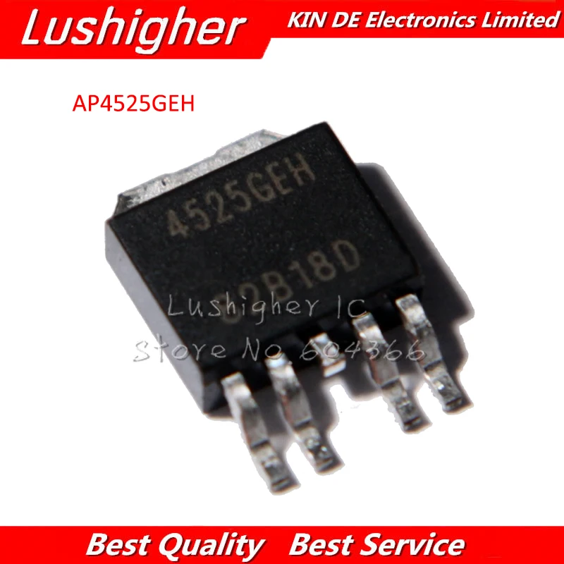 10 шт AP4525GEH TO252 5 AP4525 4525GEH TO 252 SMD|Интегральные схемы| |