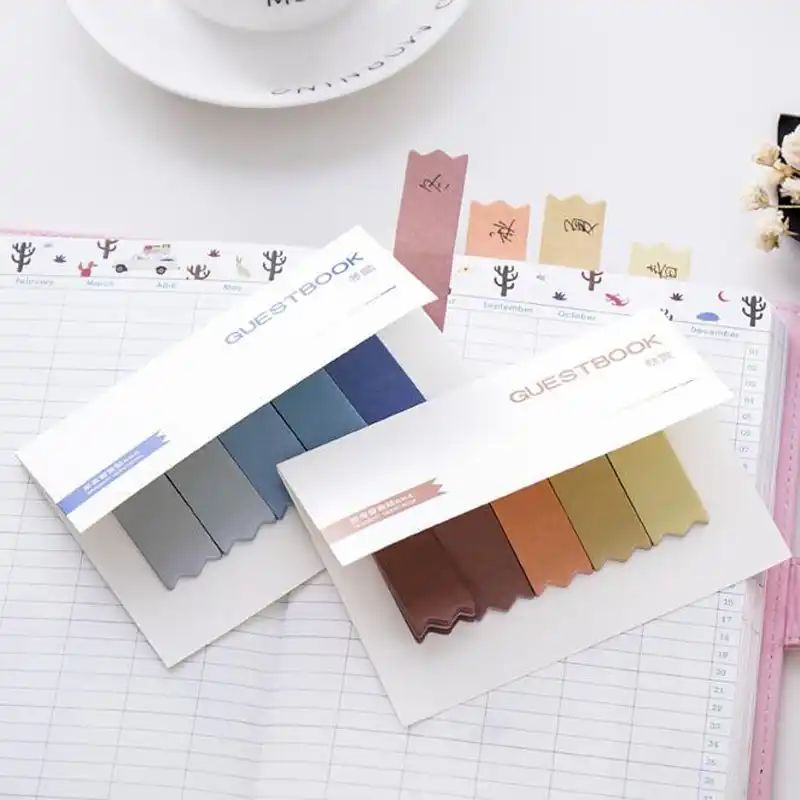 Cute Sticky Notes Post Its Paper Memo Guestbook Series Notes