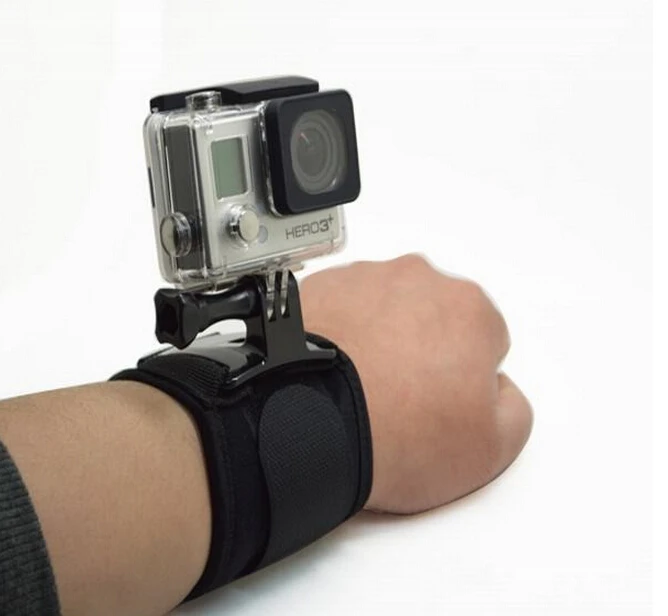Gopro Tripod New GoPro Wrist Strap Mount with Pivot Screw and Arm Strap