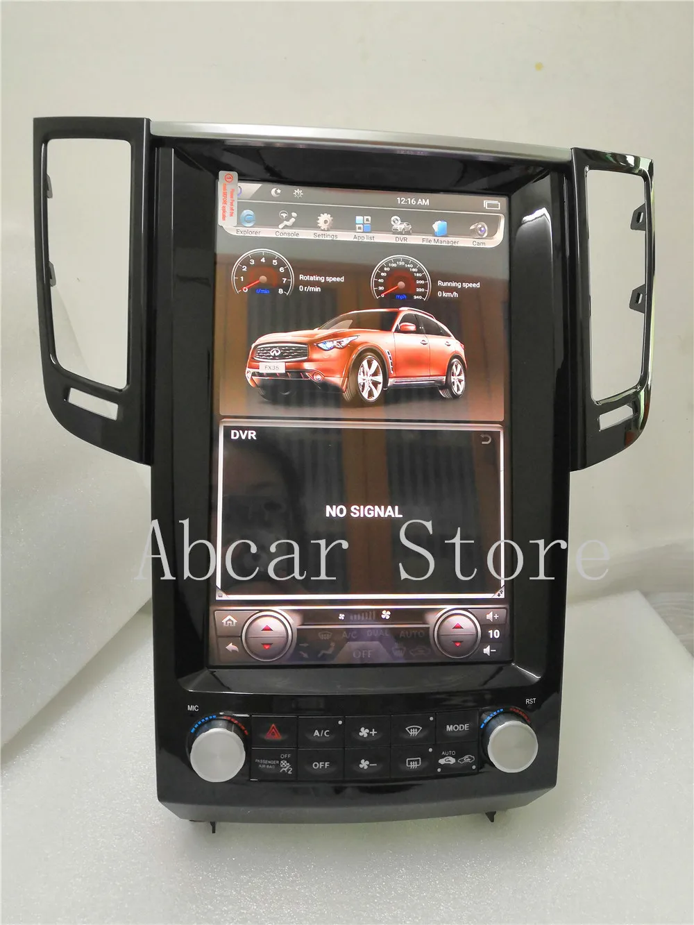 12,1 ''Tesla стиль Android 8,1 автомобильный dvd-плеер gps навигация для infiniti G G25 G35 G37 стерео радио авто мультимедиа carplay PX6