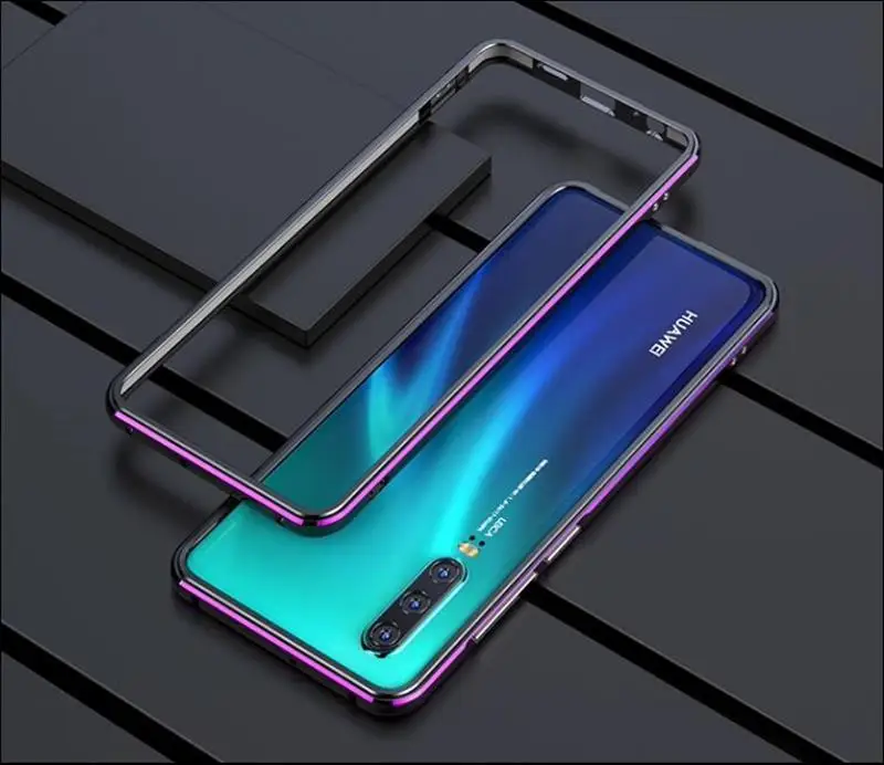 Для huawei P30 Pro чехол Роскошный глянцевый алюминиевый бампер Защитная крышка P30 Lite чехол металлический каркас P30 чехол