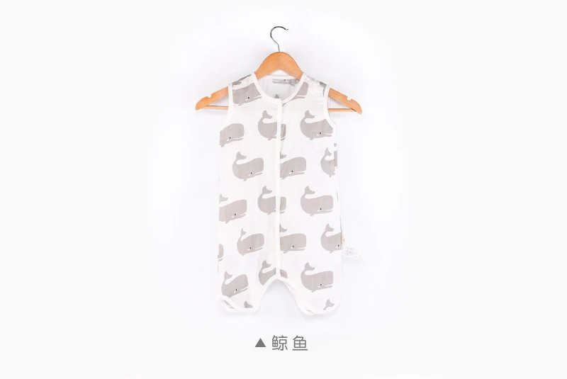 Конверт для ребенка, раздельные штанишки для малышей, комбинезоны с рисунком, летний для новорожденных, спальный мешок, газовая сумка, BMT034