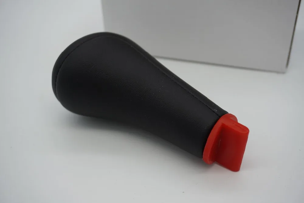 5 הילוכים ידניים MT Gear Stick Shift Knob עבור BMW 1 3 5 6 התקנה אופקית עם pu leaher X5 X3 X1 סדרת M צבע