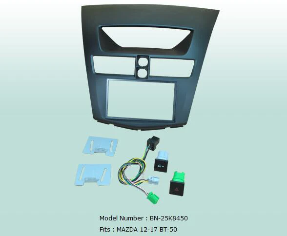

Car Fascias Radio Audio Panel Frame Dash Kit For Mazda BT50 2012~2017 Retail/Set Free Shipping