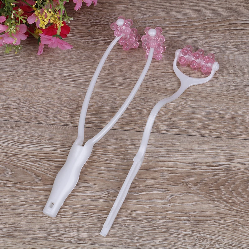 

Face Up Neck Chin Massage Slimmer 2 in1 Face Up Roller Massage Slimming Anti Wrinkle Handy Double Roller Flower FaceMassager