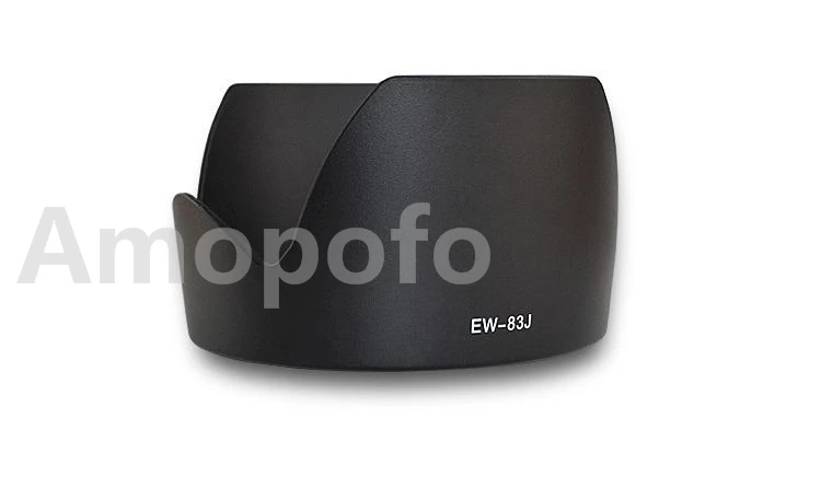 Amopofo высокое качество EW-83J Бленды для объективов 77 мм Штык подходит для Canon EF-S 17-55 f/2.8 IS USM Интимные аксессуары