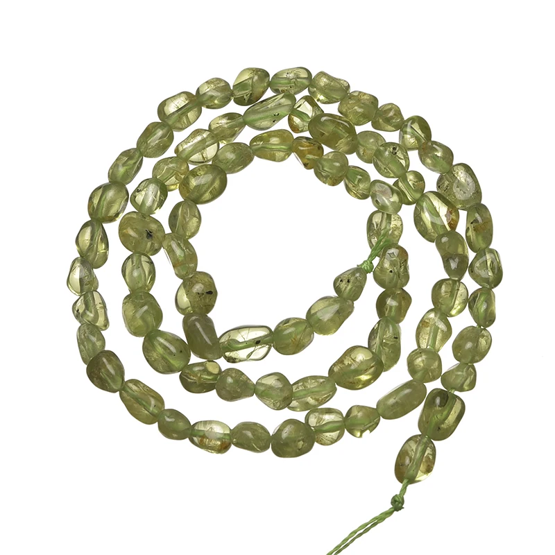 

Shining Irregular Olivine gemstone Peridot 5-10mm size for Diy necklafce&bracelet string beads findings 16inch Making Design