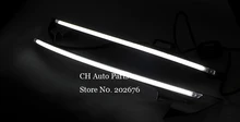 FREE SHIPPING, CHA EXTERNAL SPECIAL LED DAYLIGHT RUNNING LIGHT STRIP DRL EYEBROW FOR KIA SPORTAGE R