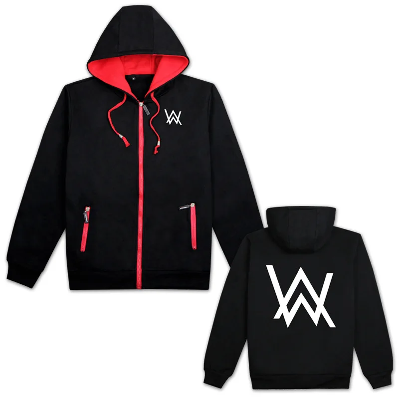 Fashion Men Sweatshirts DJ Comedy Alan Walker Faded Regular Zipper Coat Jacket New _ - AliExpress Mobile