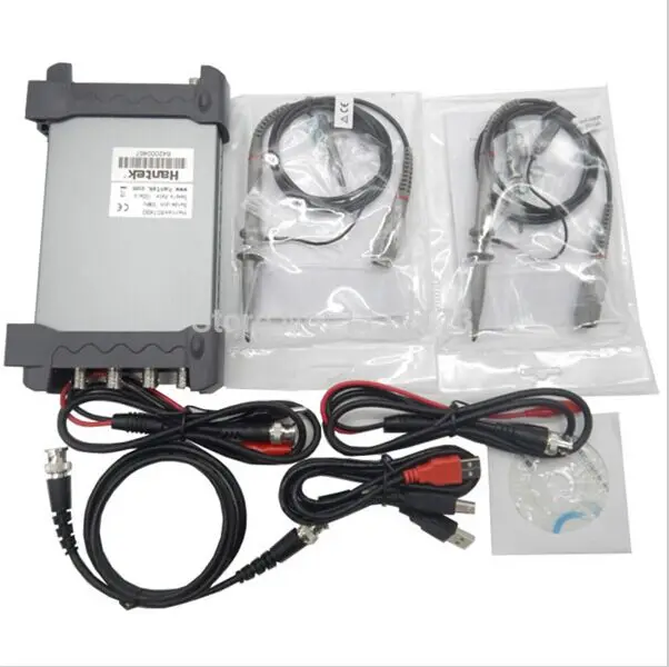 

A+ quality Hantek 6204BE Excelent Function 6204BE USB 2.0 interface plug and play 6204BE PC Oscilloscopes 200MHz 4 Channels