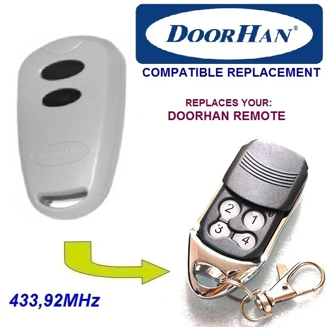 

50PCS FOR DOORHAN garage door Remote Control Remote Transmitter