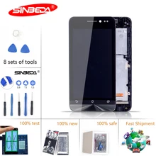 4.5''Sinbeda IPS LCD For ASUS Zenfone 4.5 A450CG Touch Screen With Frame Digitizer Assembly For ASUS 4.5 LCD For A450CG Screen 4.5''Sinbeda IPS LCD For ASUS Zenfone 4.5 A450CG Touch Screen With Frame Digitizer Assembly For ASUS 4.5 LCD For A450CG Screen