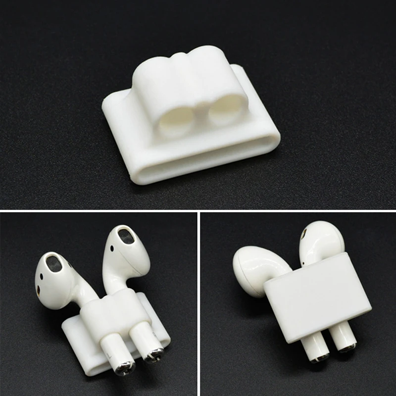 For Airpods Accessries Silicone Earphone Case For Airpods Mini Portable Wireless Earpods Covers For Air Pods Black Whit (8)