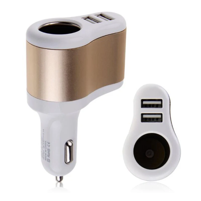 Двойной USB универсальный автомобильный прикуриватель зарядное устройство