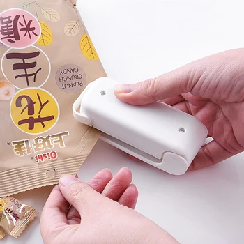 

Portable Household Mini Heat Sealing Machine Ceramic Impulse Sealer Seal Packing Capper Plastic Bag Sealer