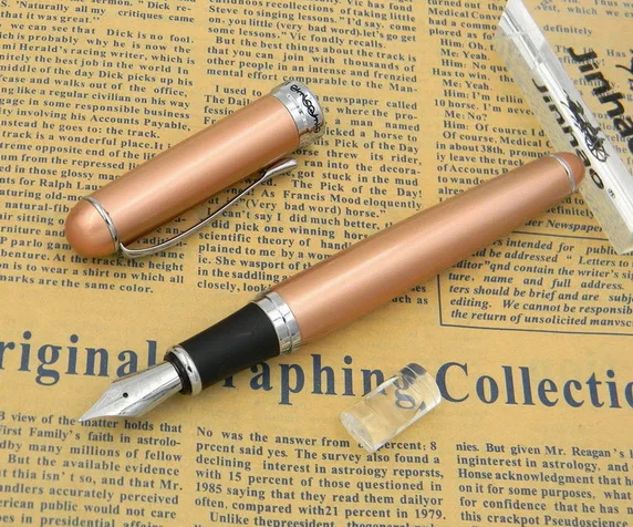 JINHAO 750 Серебряная Классическая новая офисная металлическая Роза Золотая Подарочная авторучка - Цвет: rose golden