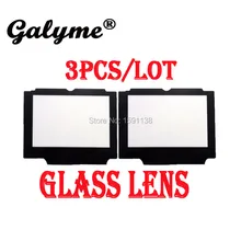 3 шт./лот замена стекла ЖК-дисплей экран объектив Защитная панель Крышка Ремонт Часть для GameBoyGB Advance SP W/клейкая лента