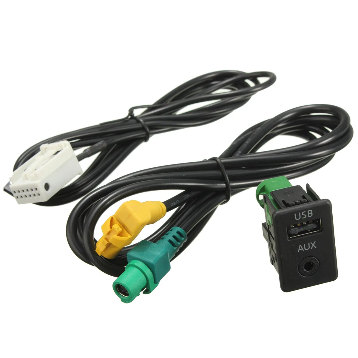 Aux переключатель и USB кабель адаптер для BMW 3 5 серии E87 E90 E91 E92 X5 X6