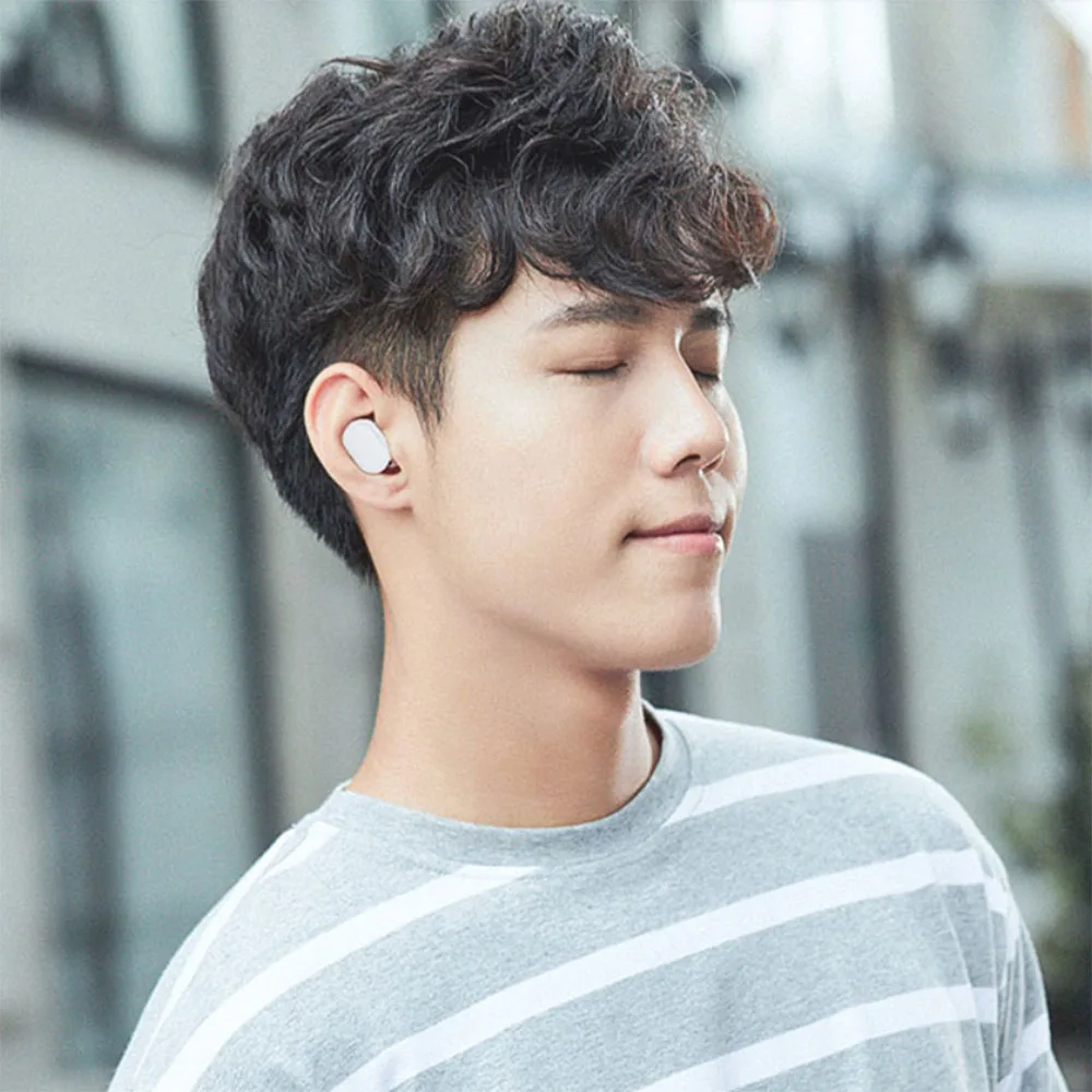 New Xiaomi TWS AirDots Bluetooth Earphone Youth Version Stereo Bass BT 5.0 Headphones Microphone Handsfree Earbuds AI Control