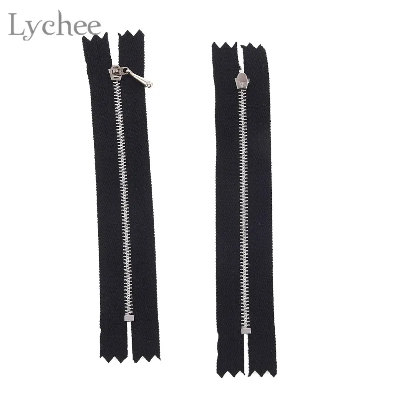 Lychee Life 3 шт. Мини молния Кукла одежда DIY ручная швейная для сумок скрапбукинга
