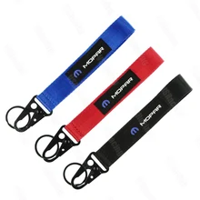 JDM Style For MOPAR Car Painting Cellphone Lanyard JDM Racing Car Keychain ID Holder Mobile Strap Key Ring