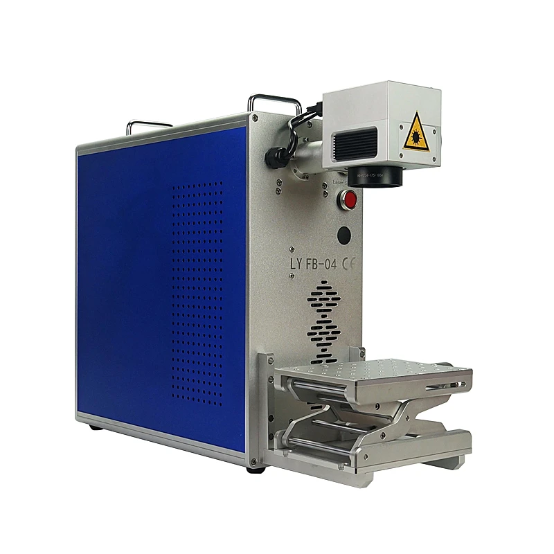 FB 04 20W Optical Fiber Laser Engraver Marking Machine Laser Mobile Back Cover Frame Separator