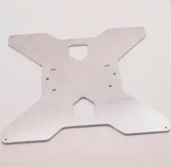 Funssor Алюминий heatbed поддержка Алюминий Y перевозки пластины обновления для HE3D/Тарантул 3D-принтеры металла Y перевозки пластины
