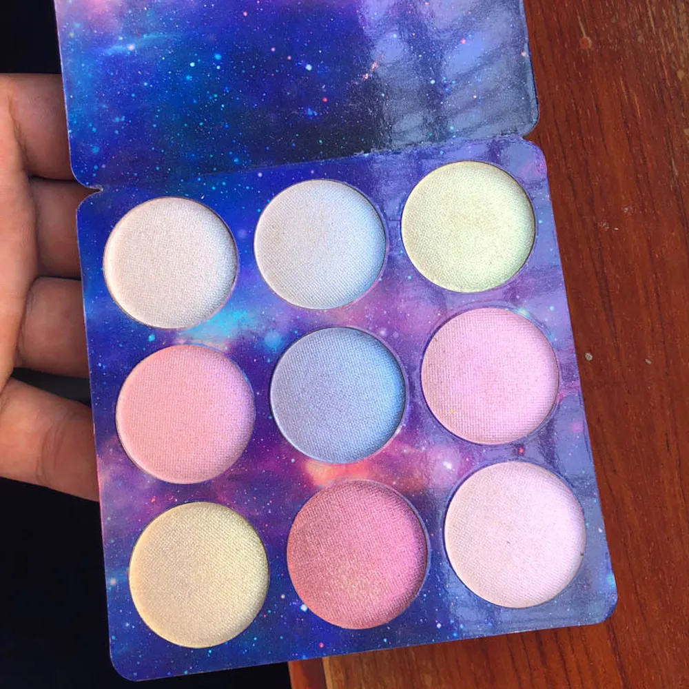 

CmaaDu Shimmer Contour Palette New Eyeshadow Palette 4 Colours Highlight Eyeshadow Waterproof Long Lasting Eye long lasting