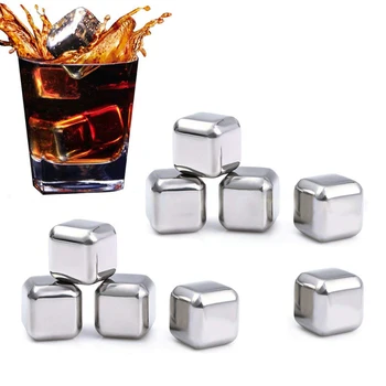 

Xiaomi KMLONG 304 Stainless Steel Whiskey Cooler Wine Beer Cubes Chillers Physical Cooling Tool for Home Wedding