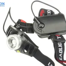 DHL 20 шт. яркий Zoomable 200 люмен Q5 светодиодный налобный фонарь для велосипеда на открытом воздухе кемпинга