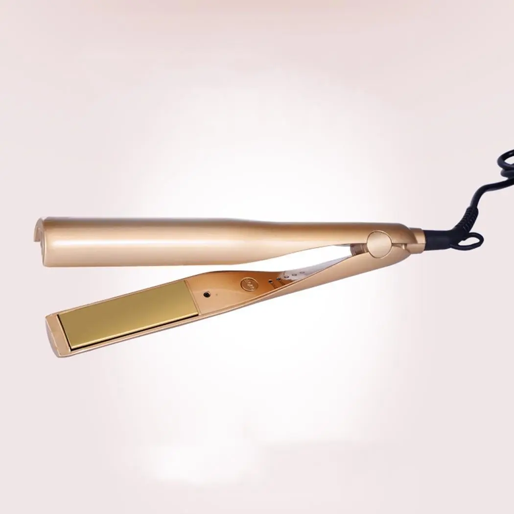 

2 in 1 Pro Ceramic Corn Curls Magic Hair Roller Five-Speed Temperature hair wand straightener Style Straightening Flat Iron New
