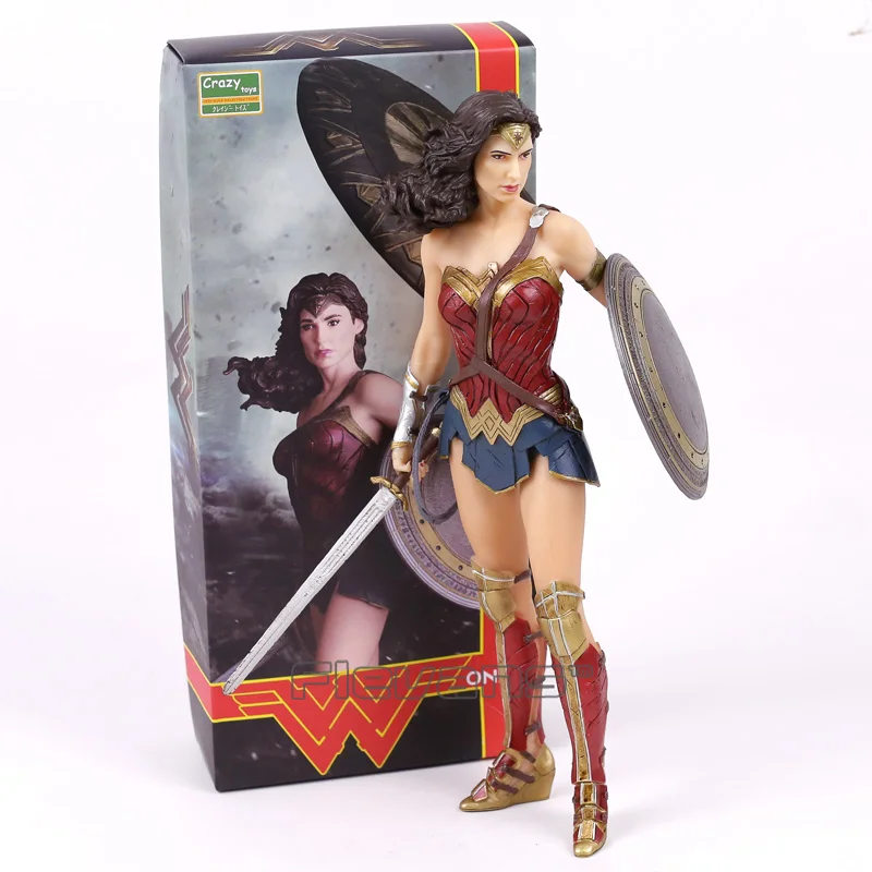 

Crazy Toys DC COMICS Super Hero Wonder Woman 1/6 th Scale PVC Figure Collectible Model Toy 12inch 30cm