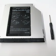 С эжектор SATA 2nd HDD карман для жесткого диска для ноутбука Dell Latitude E серии E6420 E6520 E6320 E6430 E6530 9,5 мм оптический модуль Bay