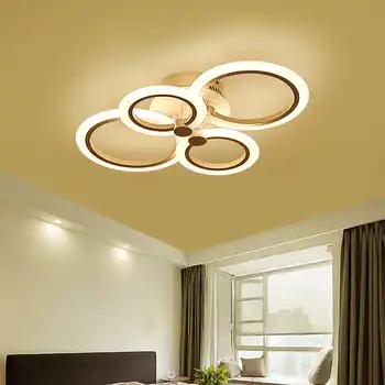 Acrylic Ring Round Dining Ceiling Light Kitchen Led Lamp Bedroom