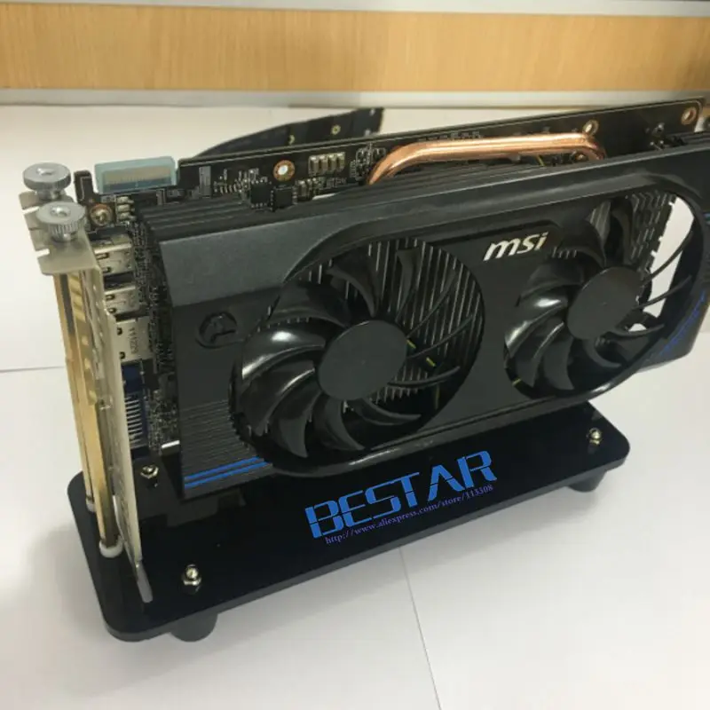 Подставка для видеокарт корпус ATX PCI E внешний встроенный Монтажный кронштейн с