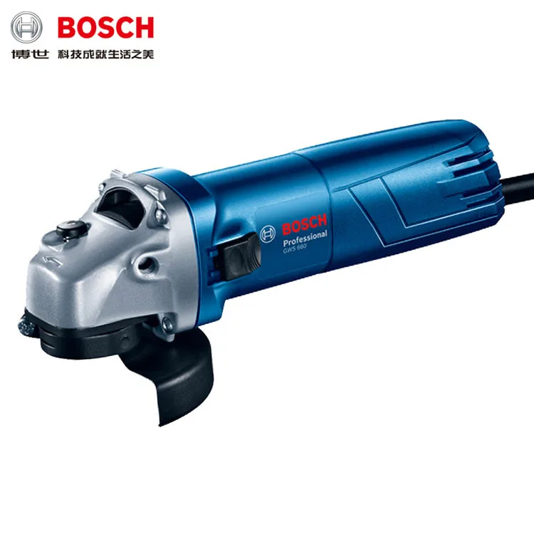 

Bosch Upgraded Angle Mill GWS660 Multi-functional Small Cutting, Grinding, Polishing and Grinding Hand Grinding Wheel Angle Mill
