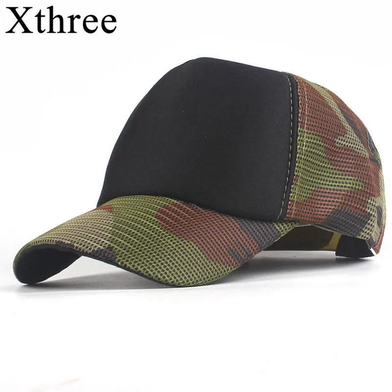 Xthree дешевая бейсбольная кепка s Мужская камуфляжная Кепка Casquette папа шляпа для